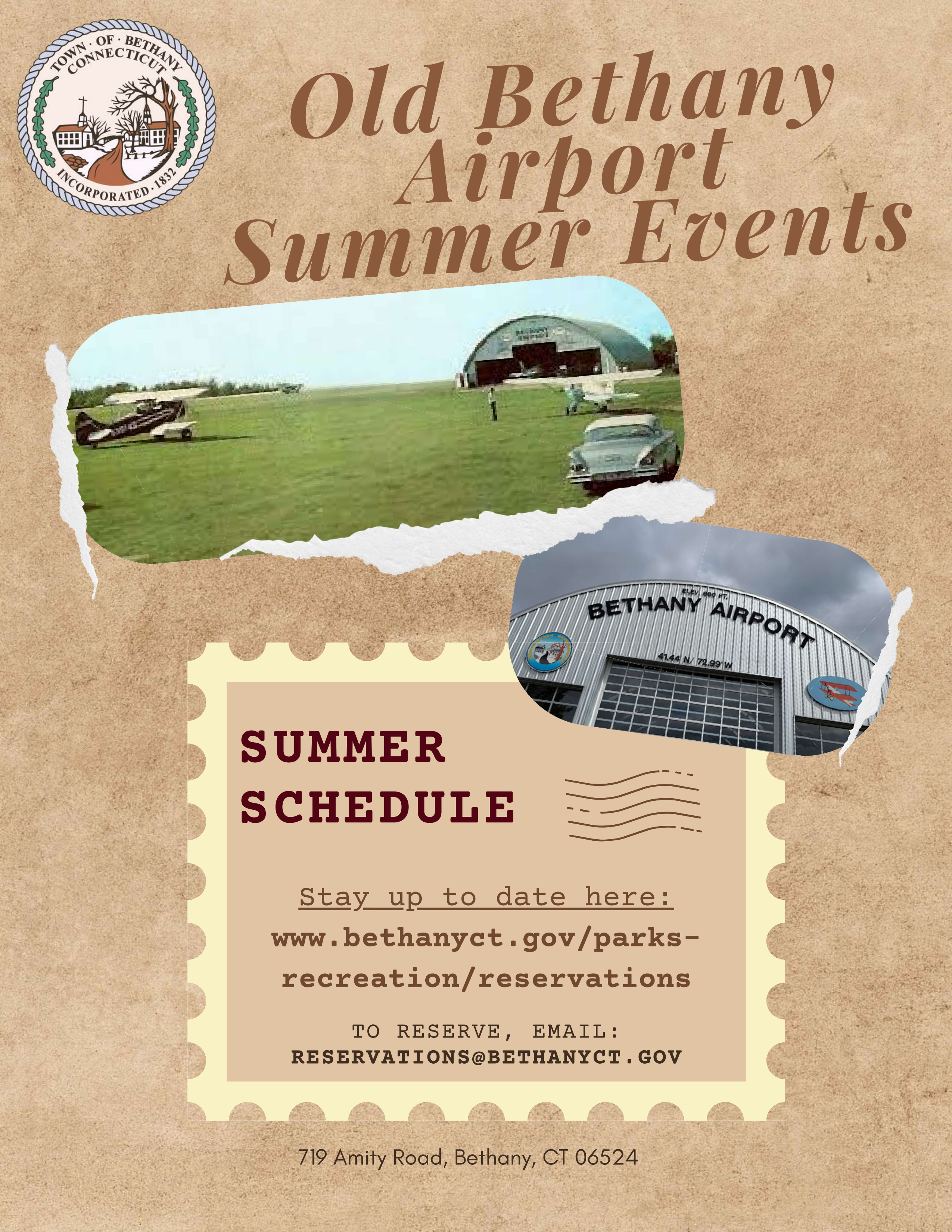 Events at the Bethany Airport